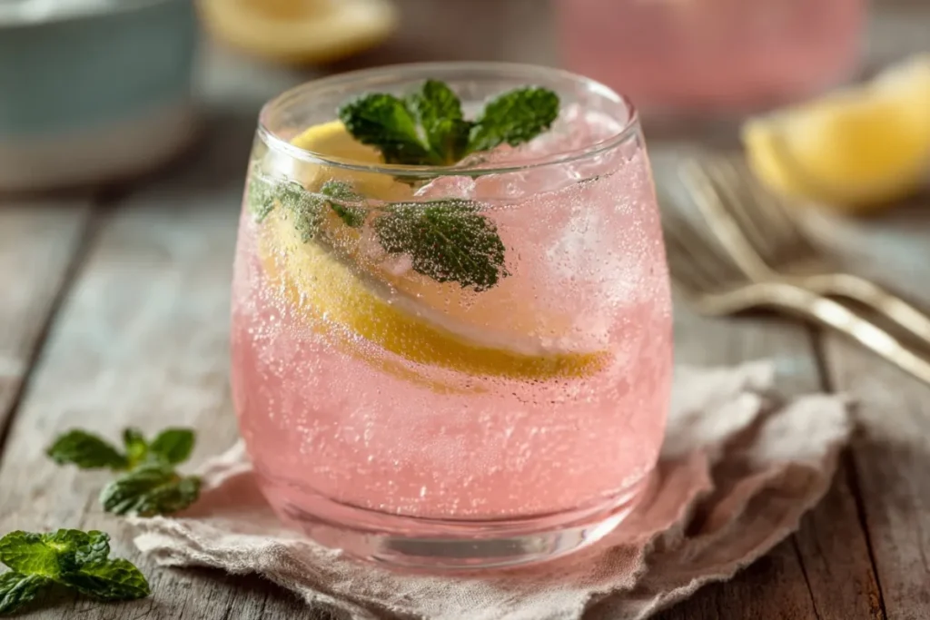 customized pink salt recipe for weight loss with lemon and mint