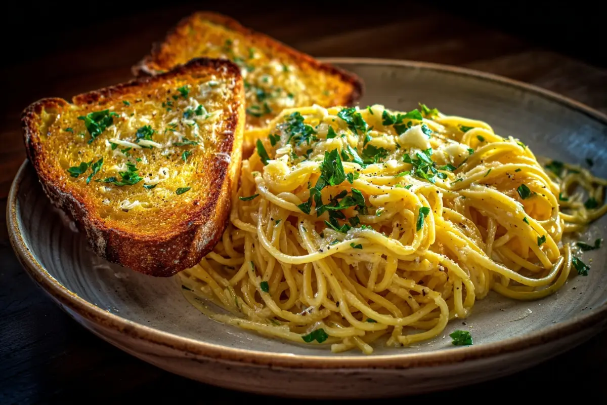 Garlic Butter used on pasta and bread