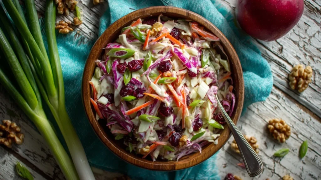 Apple Cranberry Coleslaw