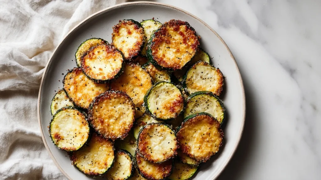 Baked Parmesan Zucchini