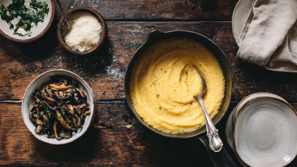 Polenta with Mushrooms