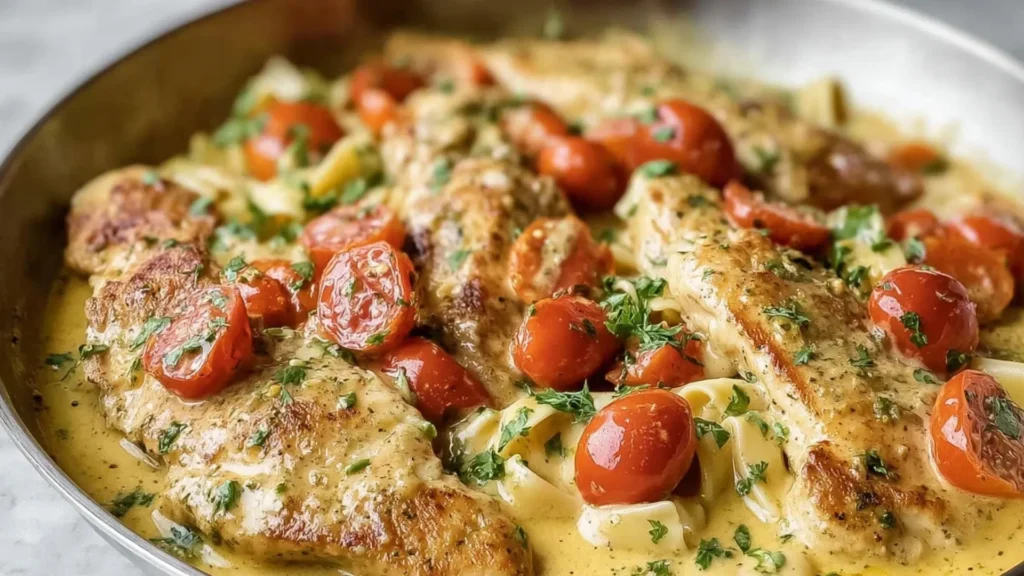 Creamy Pesto Chicken