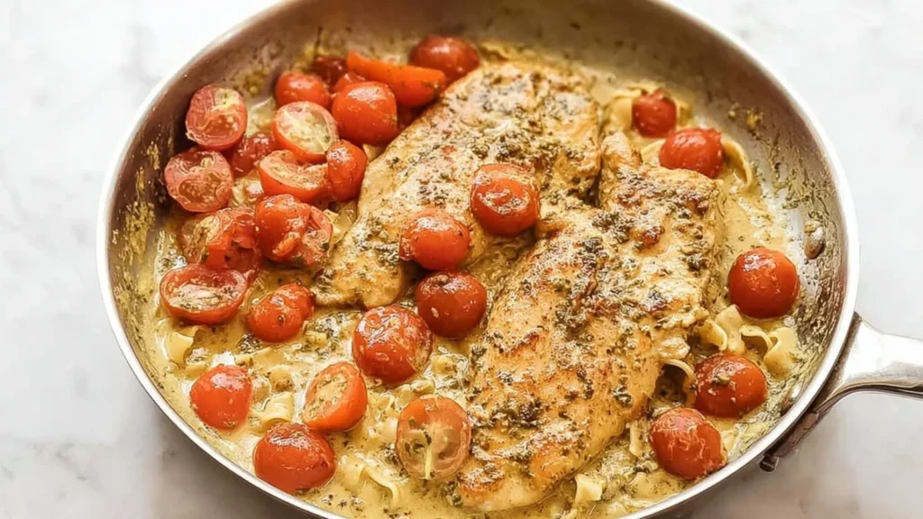 Creamy Pesto Chicken