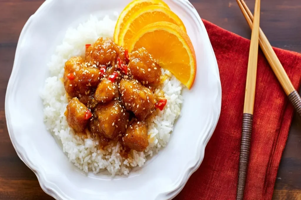 orange chicken recipe
