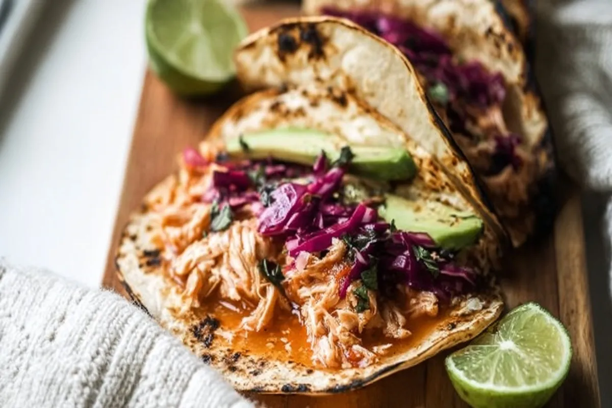 Crockpot Chicken Tacos