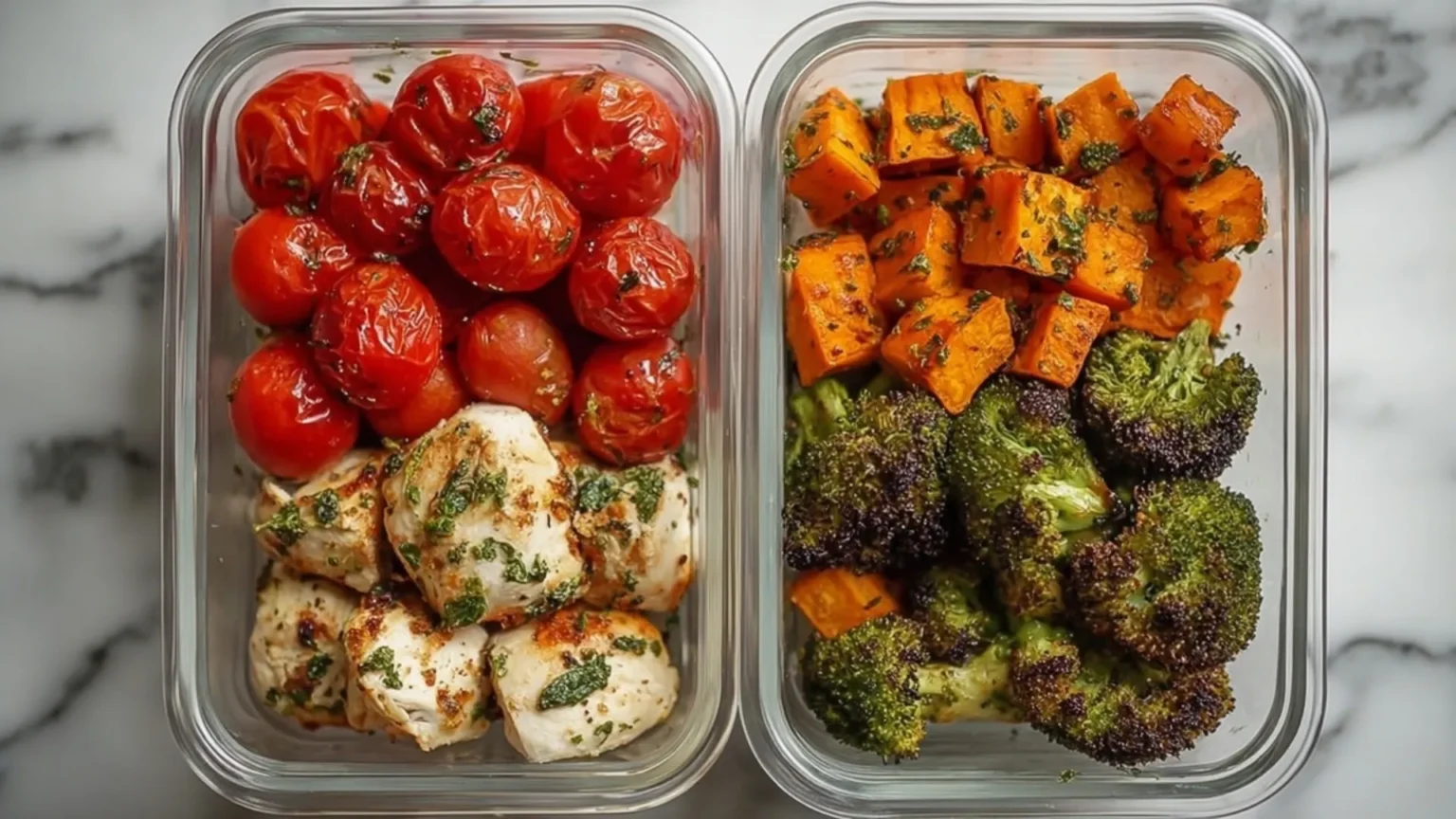 Lemon Chicken with Veggies Meal