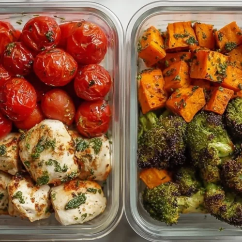 Lemon Chicken with Veggies Meal