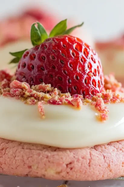 Strawberry Crunch Cookies