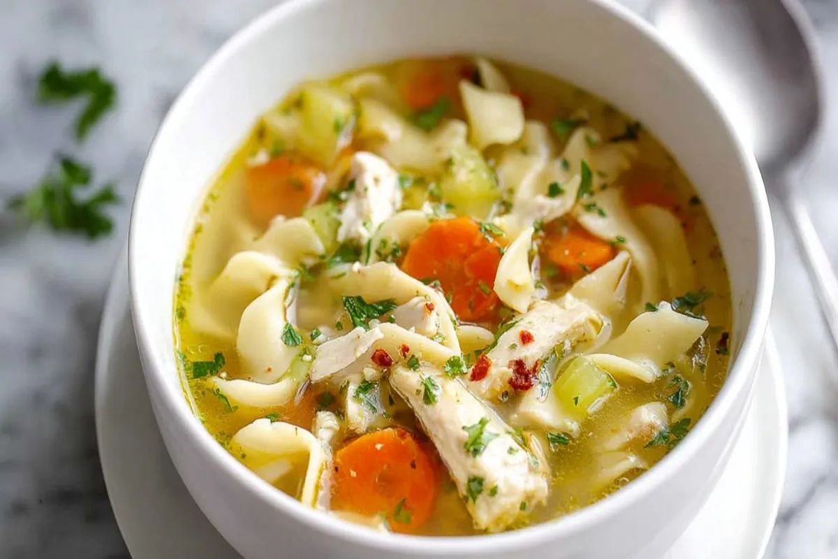 chicken noodle soup