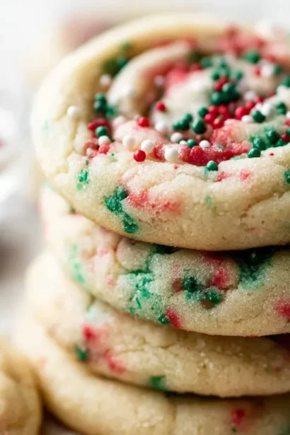 drop style Christmas sugar cookies