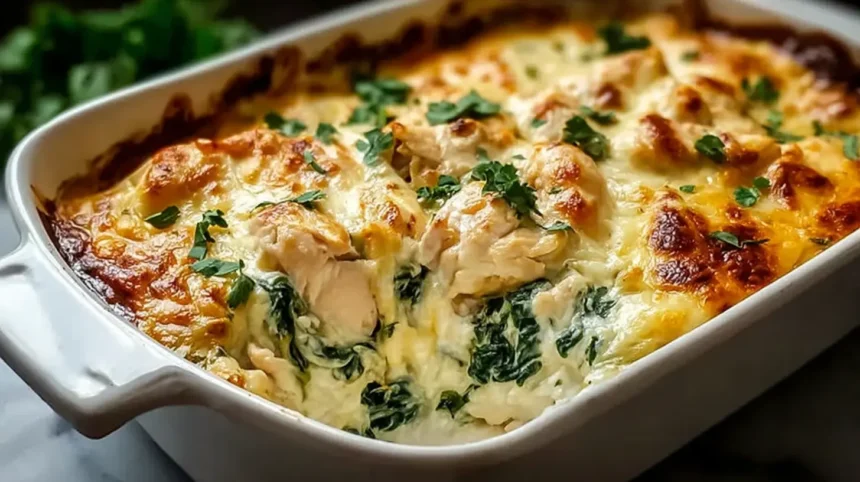 Chicken Spinach Casserole