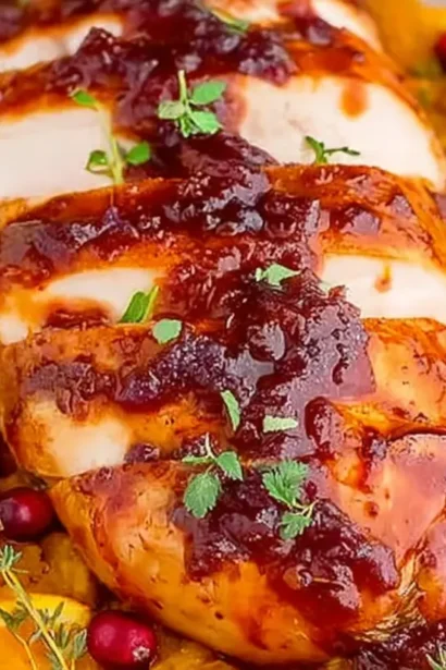 Cranberry Orange Turkey Breast