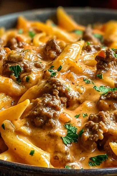 Creamy Beef Pasta