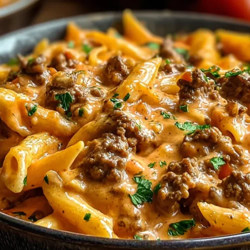 Creamy Beef Pasta