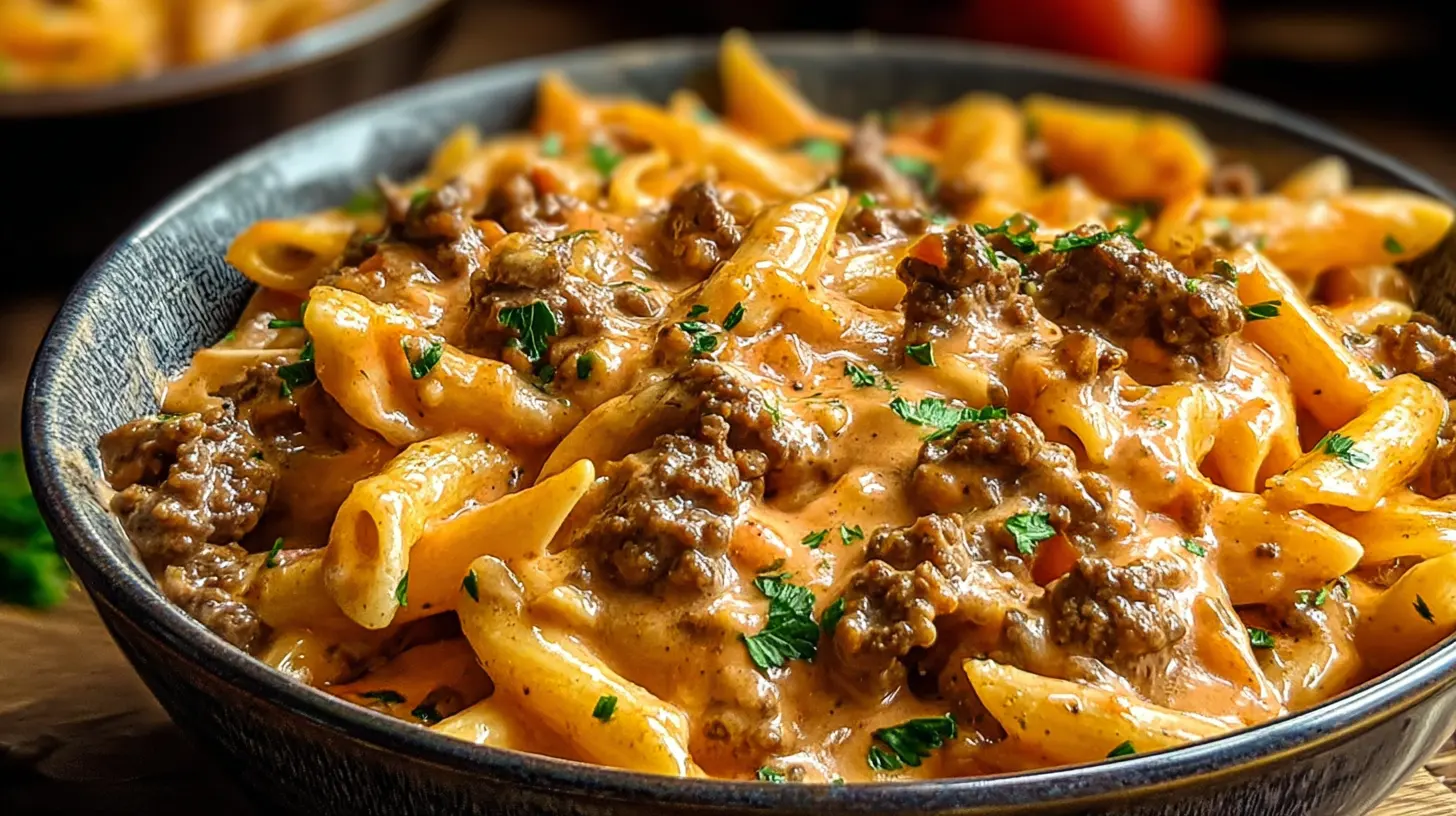 Creamy Beef Pasta
