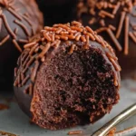 Orange Chocolate Christmas Truffles