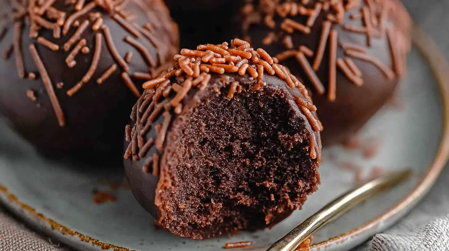 Orange Chocolate Christmas Truffles