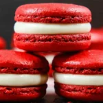 Red Velvet Macarons