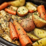 Slow Cooker Garlic Butter Chicken
