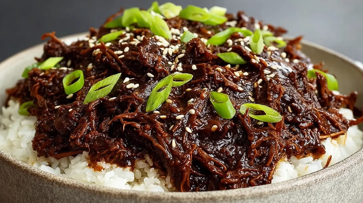 Slow Cooker Korean Beef