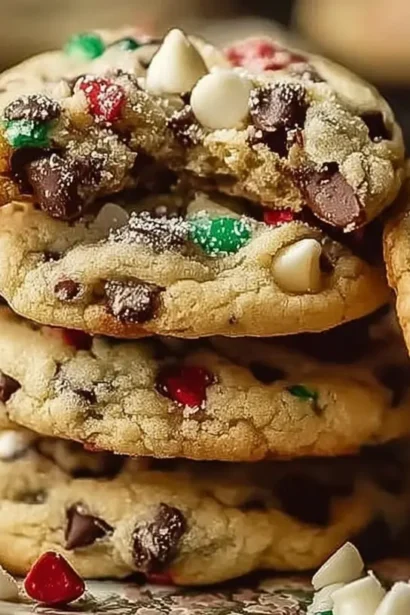 Winter Wonderland Chocolate Chip Cookies