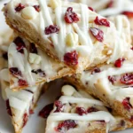 orange cranberry bliss bars